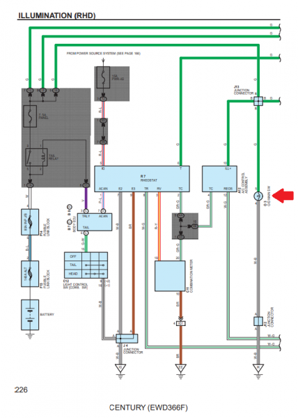 illumination wiring